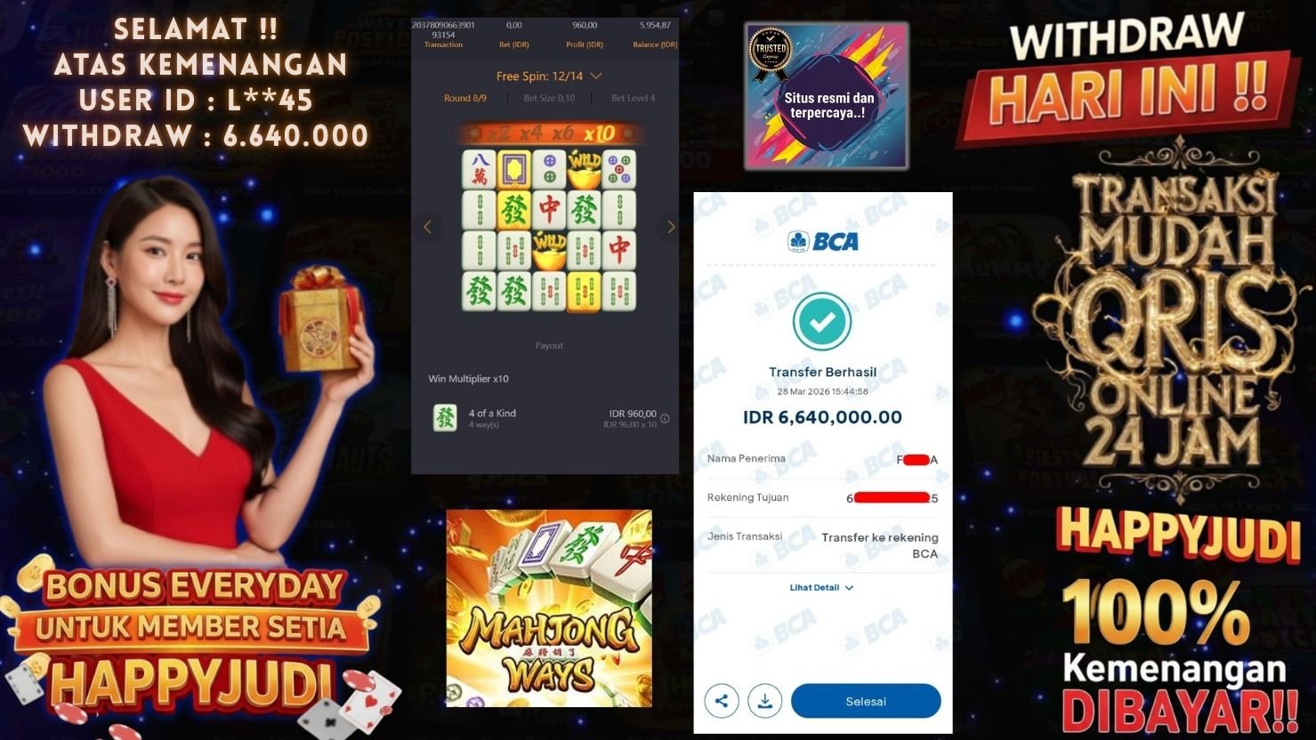 HAPPYJUDI JACKPOT SLOT MAHJONG WAYS